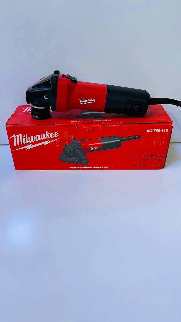 مینی فرز میلواکی مدل AG 750_115 MILWAUKEE angel grinder