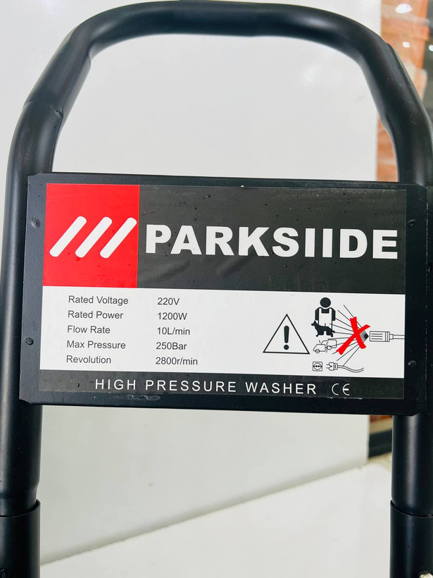 کارواش صنعتی پارکساید مدلpark250
