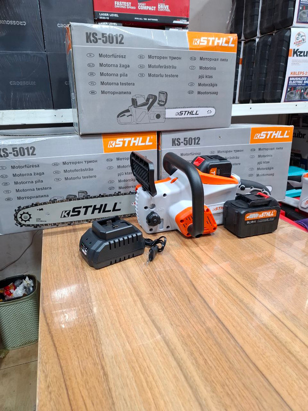 اره شارژی اشتیل مدل KS5012 سایز ۳۰ سانت با باتری ۲۰ ولت