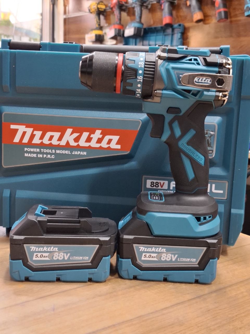 دریل شارژی ماکیتا مدل 88V صنعتی ۸۸ ولت